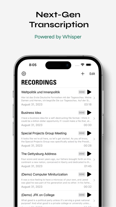Vienna Scribe Screenshot