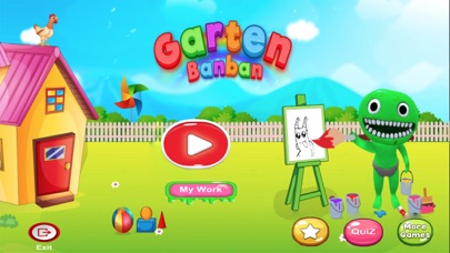 Garten Monster Banban Coloring Screenshot