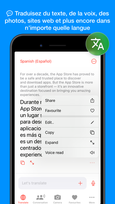 Screenshot #1 pour Documents Translator