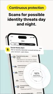 lifelock identity iphone screenshot 2