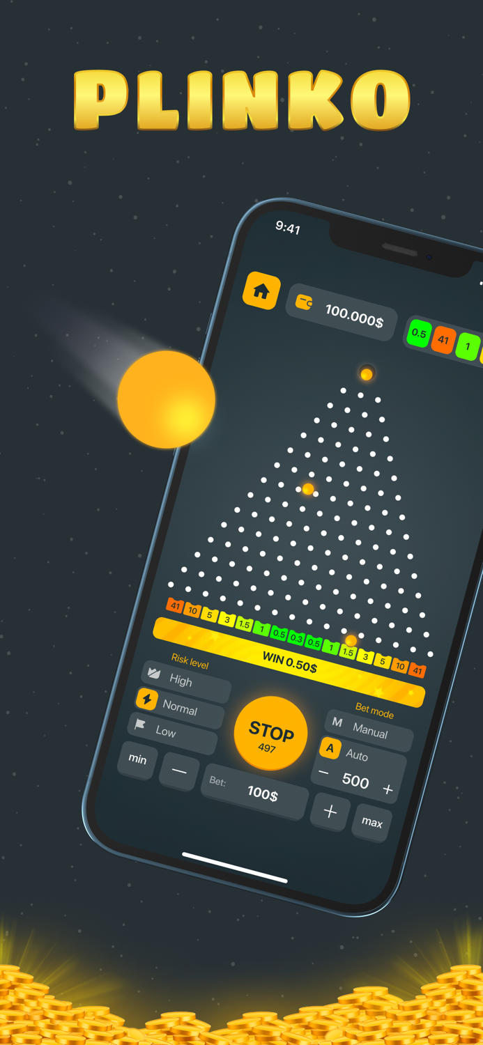 Plinko – Drop the ball