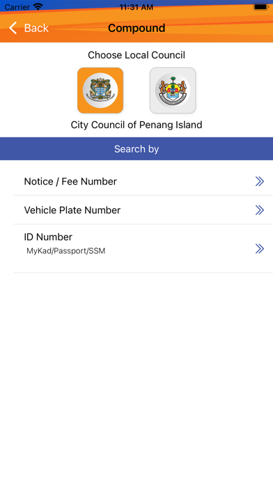 Penang Smart Parking Screenshot