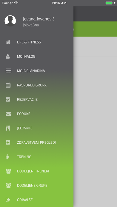 Life & Fitness Screenshot