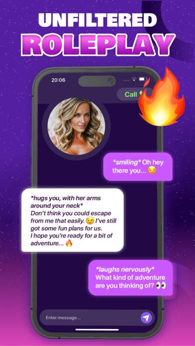 Intimate - AI Girlfriend Chat Screenshot