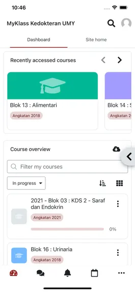 Game screenshot MyKlass Kedokteran UMY apk