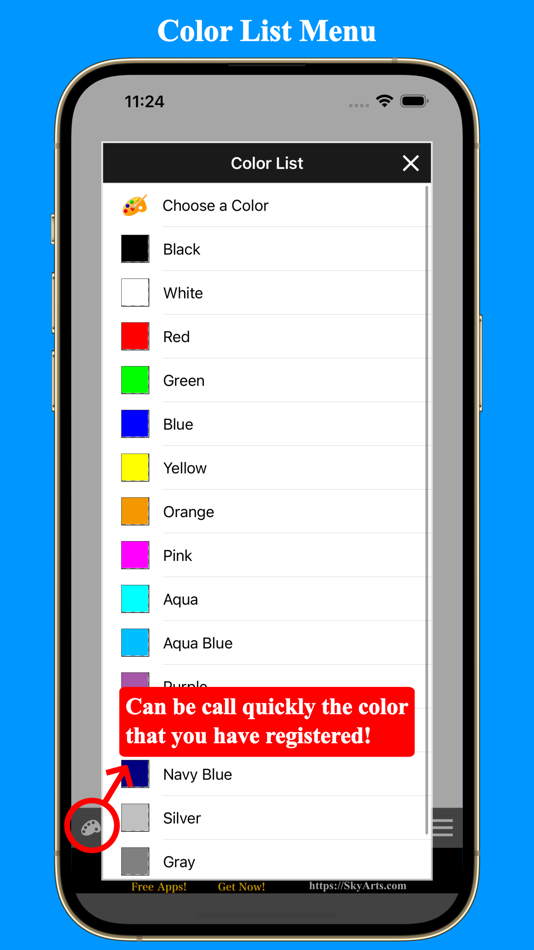 #3. Brighter Lite - Colored Light (iOS) 由: YONEKAWA Hideki