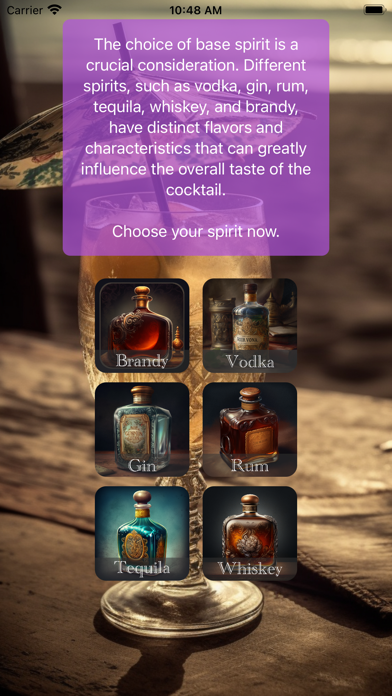 My Cocktail Crafter Screenshot