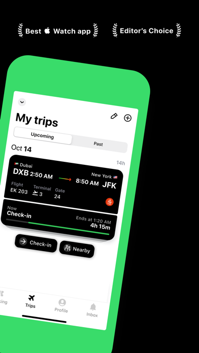 App in the Air: Top Travel App Screenshot