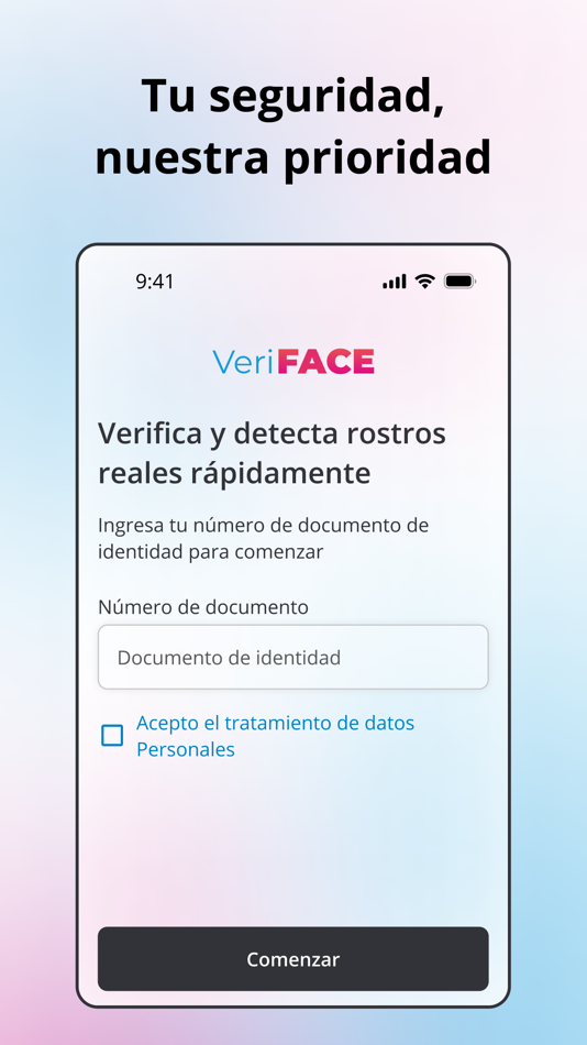 #1. veriFace (iOS) 由: ReconoSER ID