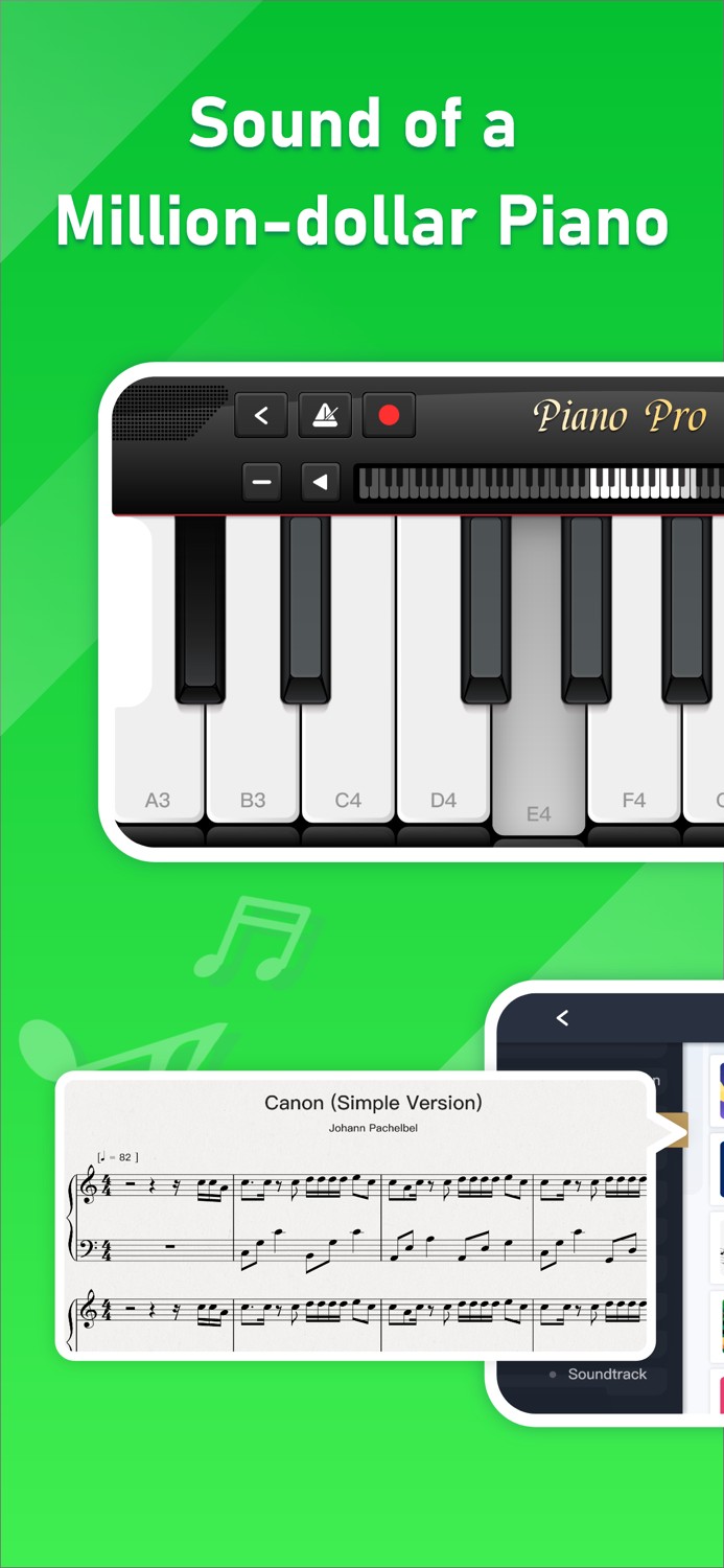 Piano Pro - keyboard and songs