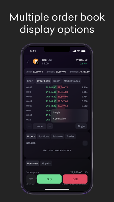 Kraken Pro: Crypto Trading Screenshot