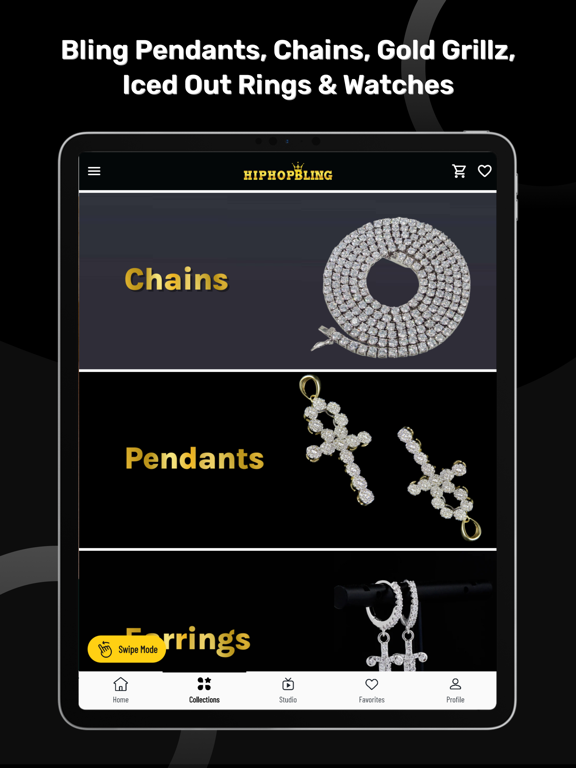 HipHopBling iPad screenshot 4 - Shopping app