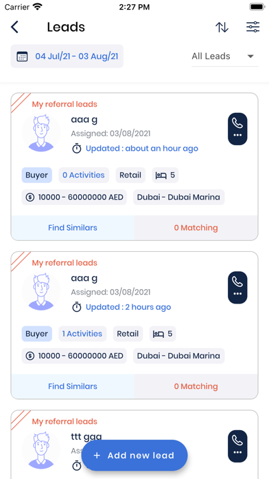 App screenshot