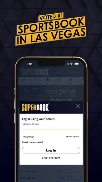 SuperBook Sports Maryland Screenshot