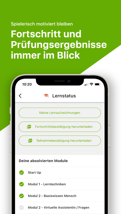 Vitalakademie Learn@Home Screenshot