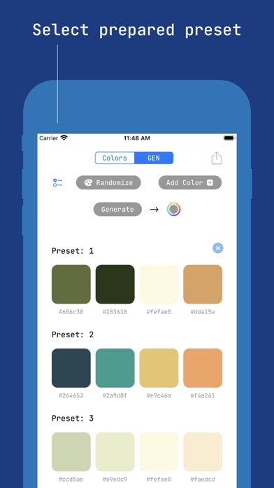 ColorsGen Screenshot