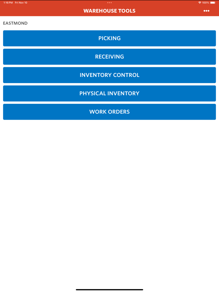 Agility Mobile Warehouse Tools