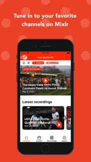 mixlr - social live audio iphone screenshot 1