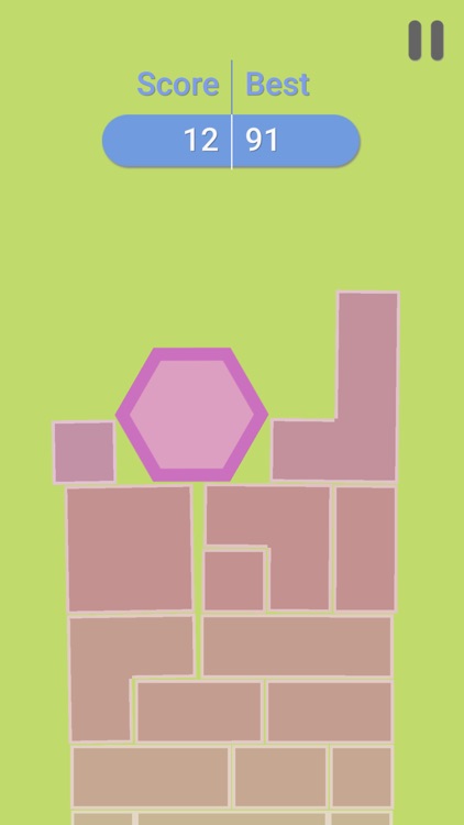 Hexagon Tower Balance Blocks screenshot-3