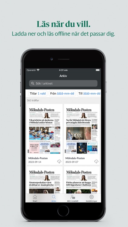 Mölndals-Posten e-tidning