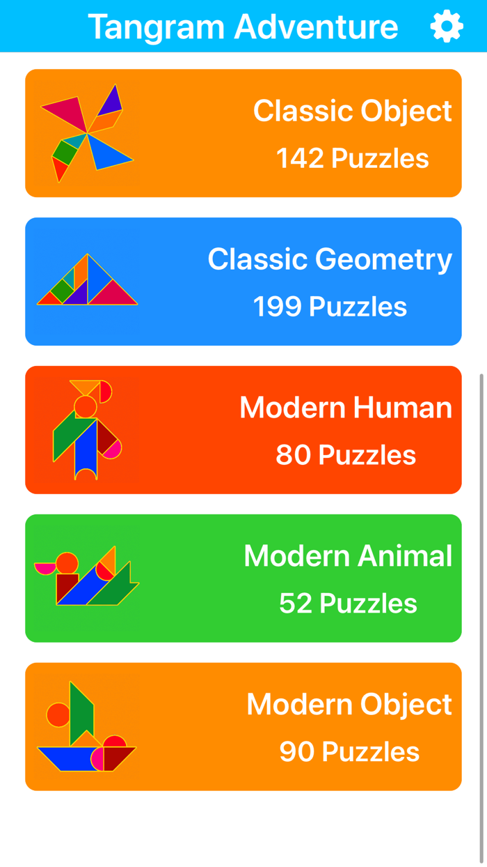 Tangram Puzzle Adventure