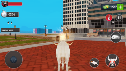 Scary Cow wild Animal Game Screenshot