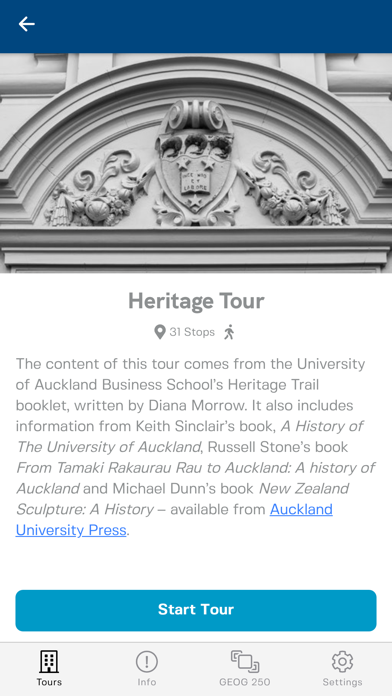 UoA Campus Tour Screenshot
