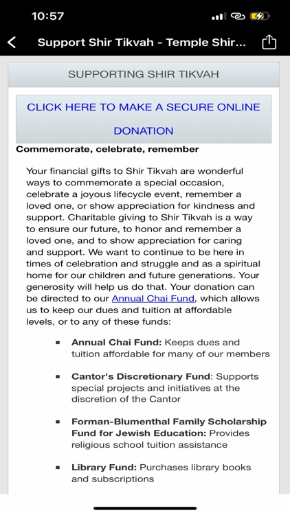 Temple Shir Tikvah screenshot-4