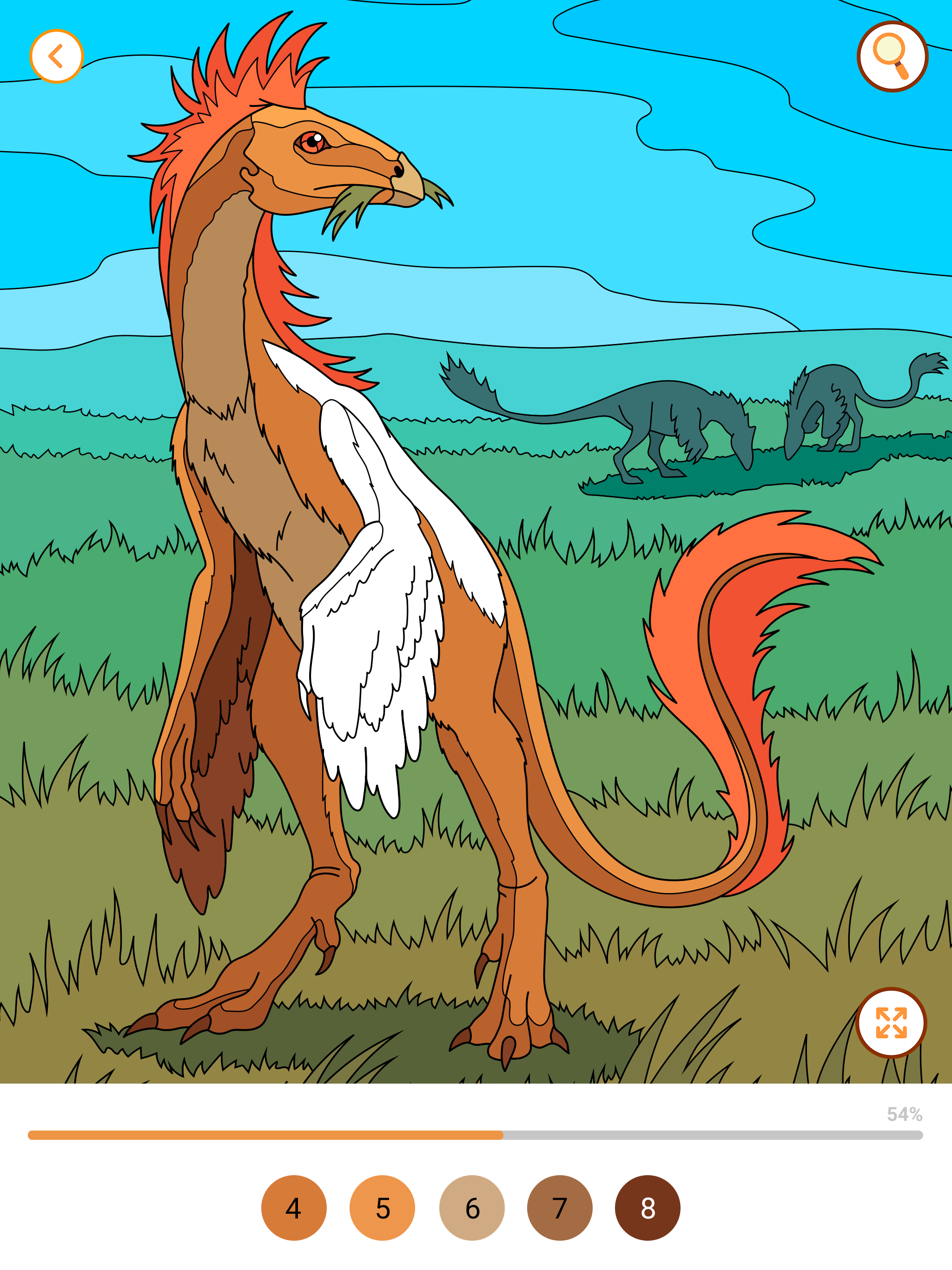 Dino Coloring Encyclopedia screenshot 12