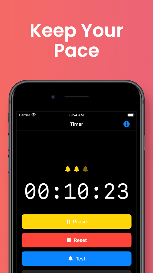 #2. Presentation Clock TimeKeeper (iOS) 由: Jordan Holland