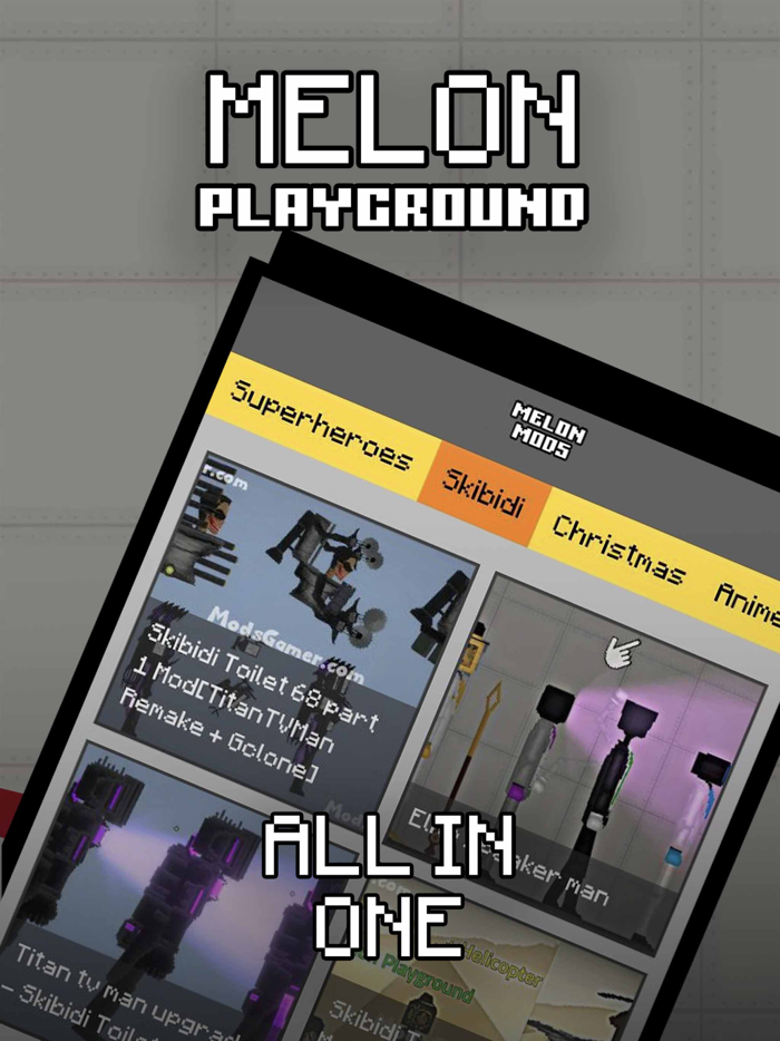 Addon Mod for Melon Playground