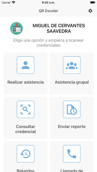 QR Escolar Screenshot