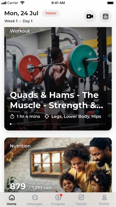 Start Today App Screenshot