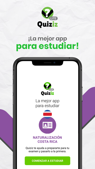 Quiziz Naturalización CR Screenshot