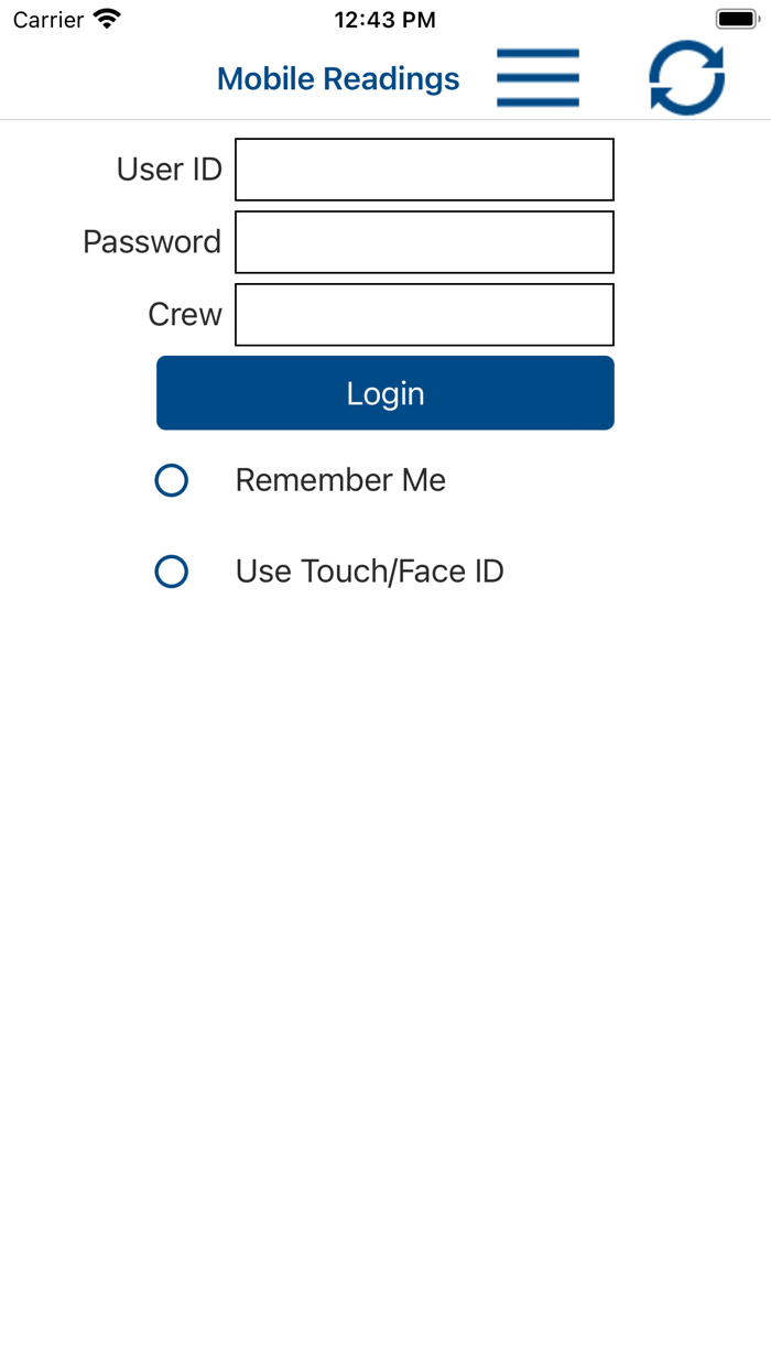 Utility Mobile Readings