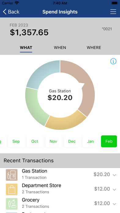 Coastal1 Card Manager Screenshot