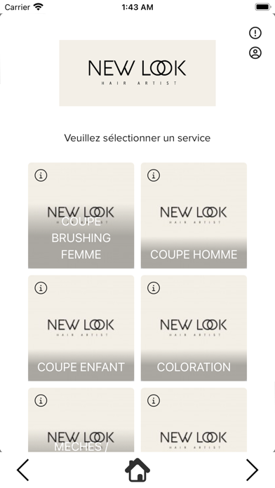 New Look Hair Artist Screenshot