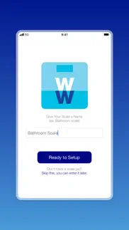 ww tracker scale by conair iphone screenshot 2