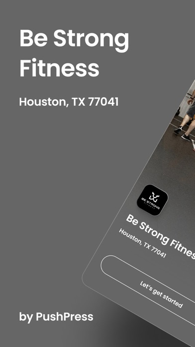 Be Strong Fitness TX Screenshot