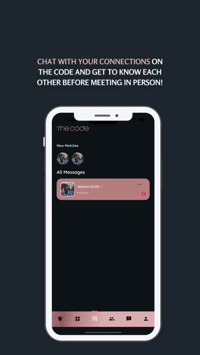 The Code: Women Dating App Screenshot