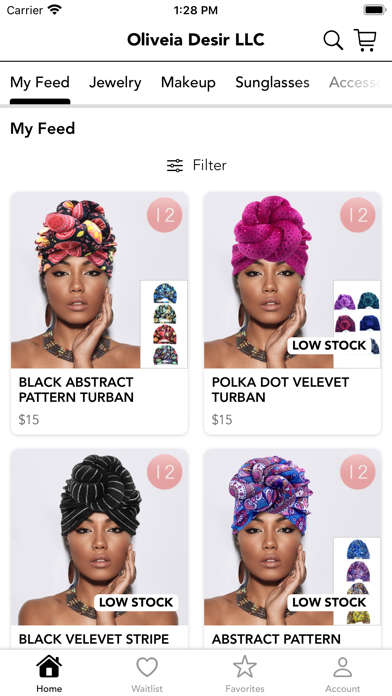 Oliveia Desir LLC Screenshot