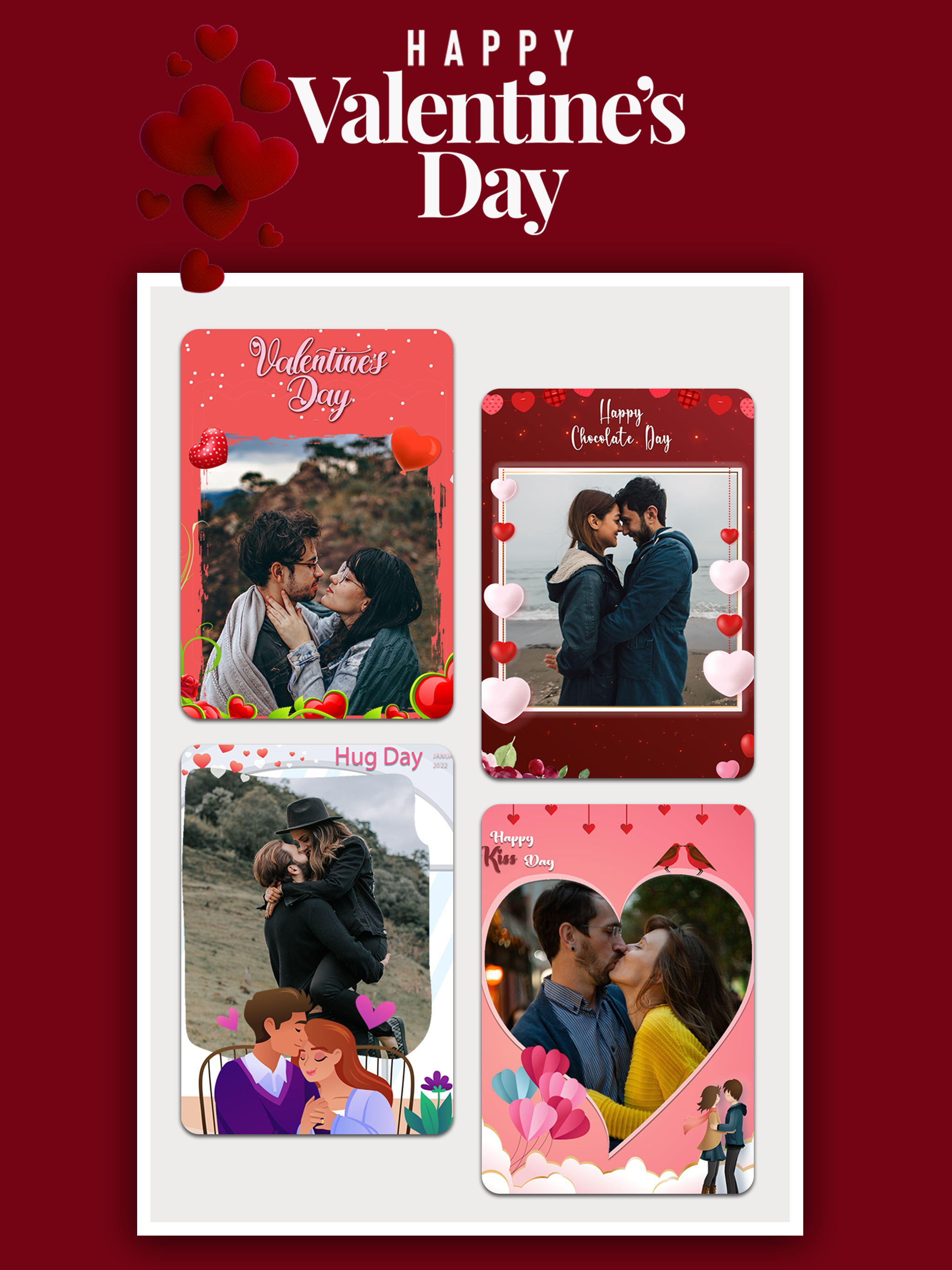 Valentine's Day Photo Frames A screenshot 4