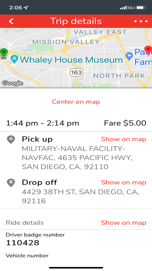 #5. EZ Access (iOS) 由: San Diego Metropolitan Transit System