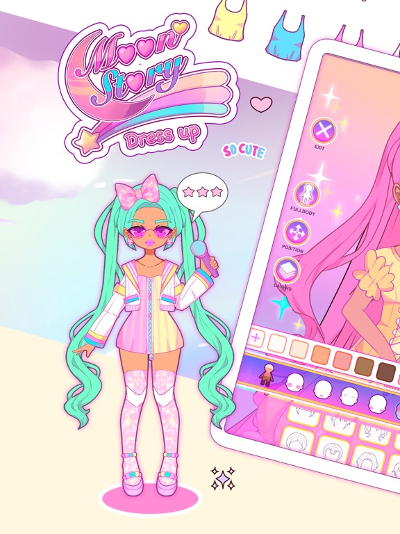 Moon Story - Dress Up Girl