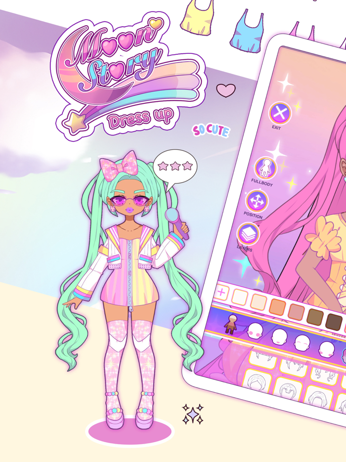 Moon Story - Dress Up Girl