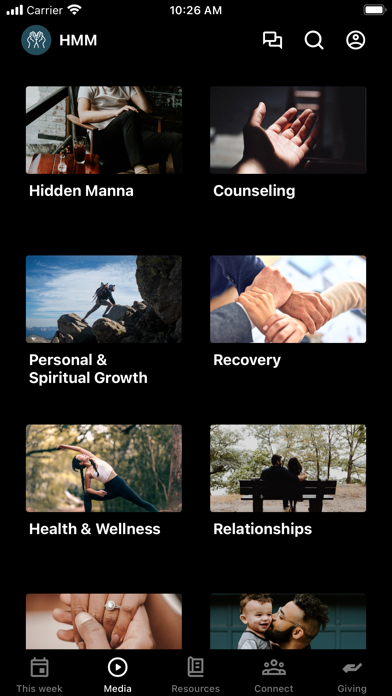 Hidden Manna Ministries Screenshot
