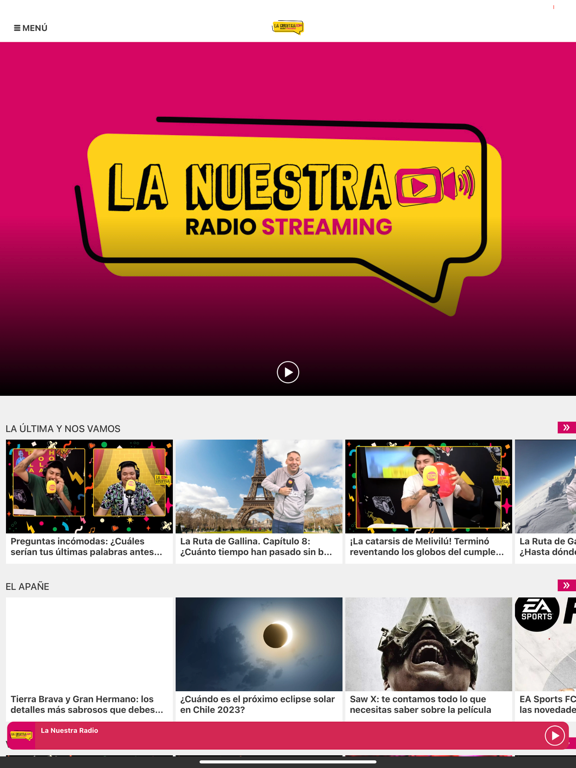 App screenshot