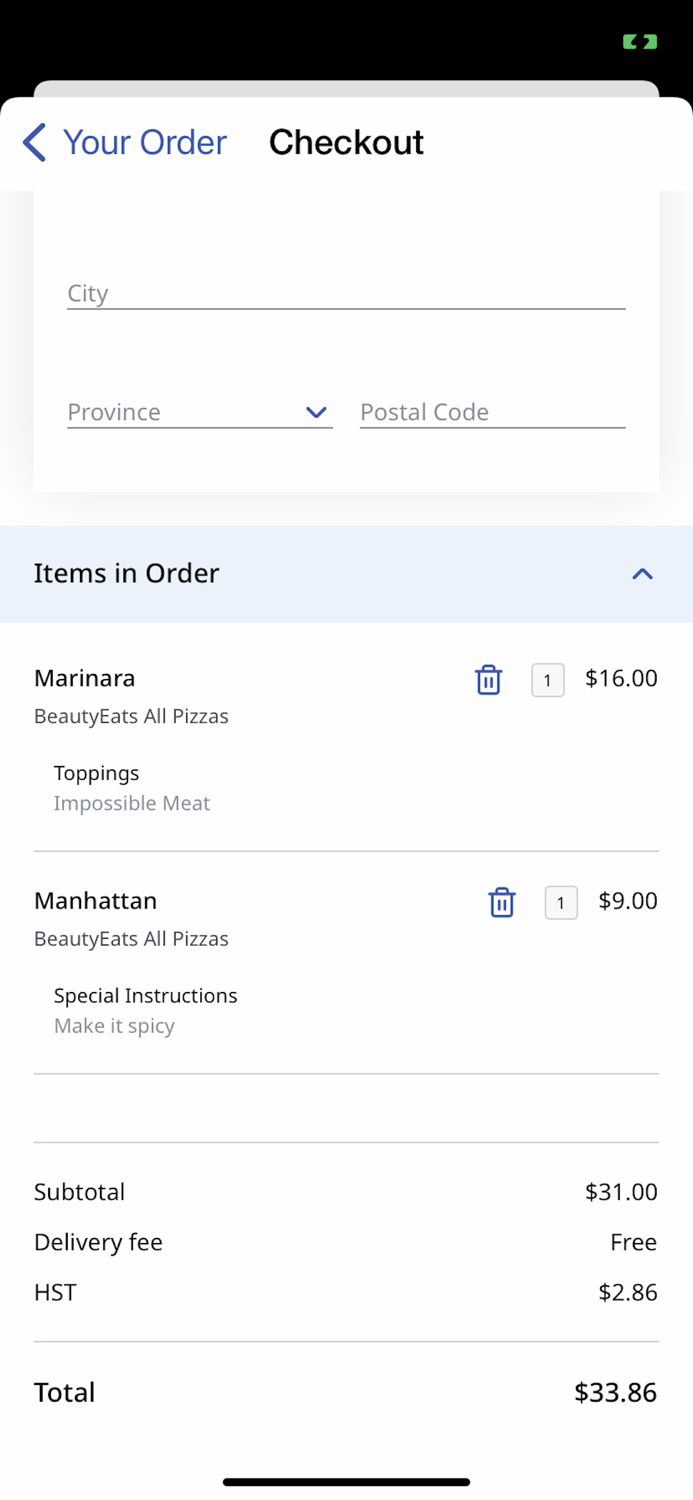 Jetson - Food Delivery