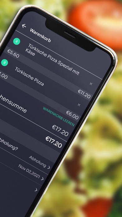 Foodianer Dark Screenshot