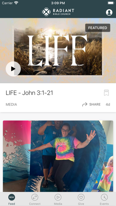 Radiant Bible Church Screenshot